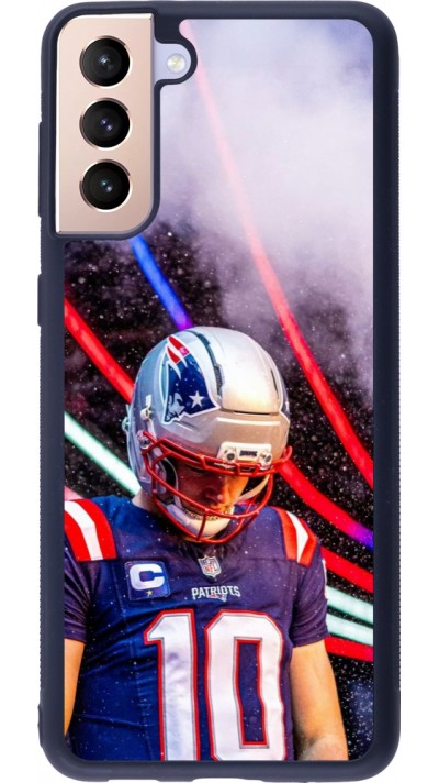 Samsung Galaxy S21+ 5G Case Hülle - Silikon schwarz Super Bowl 26 Patriots 3