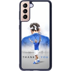 Samsung Galaxy S21+ 5G Case Hülle - Silikon schwarz Thank you Roger