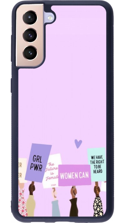 Samsung Galaxy S21+ 5G Case Hülle - Silikon schwarz Womens day 2026 9