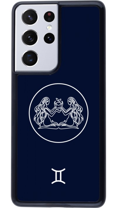 Samsung Galaxy S21 Ultra 5G Case Hülle - Astrologie Zwillinge