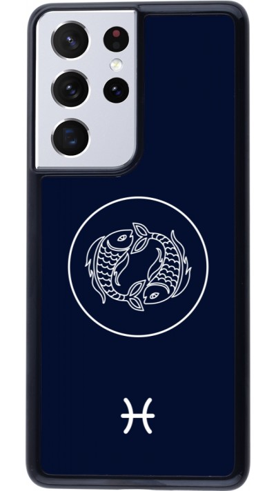 Samsung Galaxy S21 Ultra 5G Case Hülle - Astrologie Fische