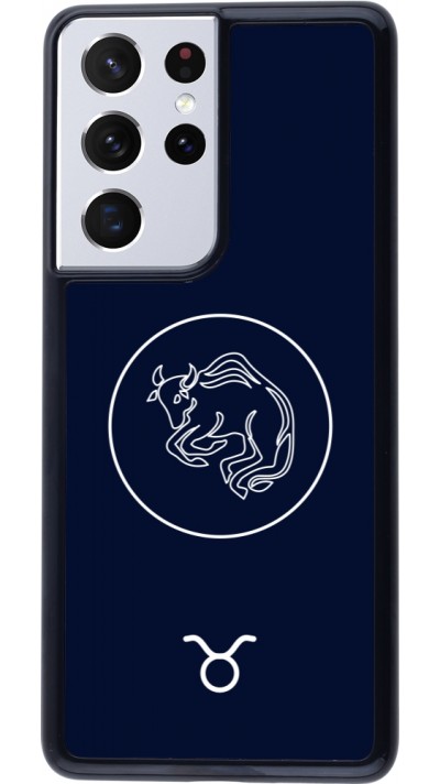 Samsung Galaxy S21 Ultra 5G Case Hülle - Astrologie Stier