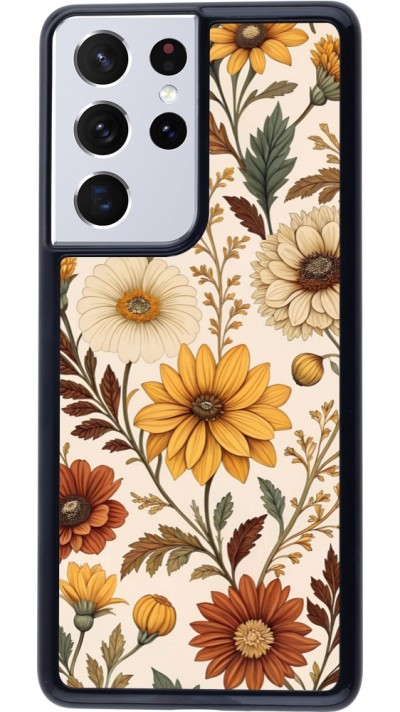 Samsung Galaxy S21 Ultra 5G Case Hülle - Autumn 25 Flower pattern