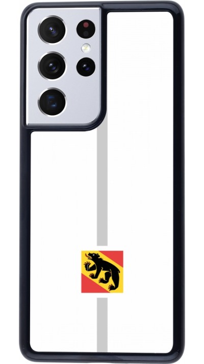 Samsung Galaxy S21 Ultra 5G Case Hülle - Kanton BE weiss