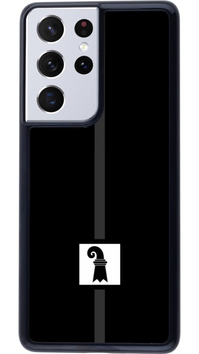 Samsung Galaxy S21 Ultra 5G Case Hülle - Kanton BS schwarz
