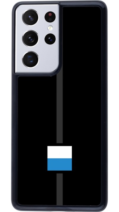 Samsung Galaxy S21 Ultra 5G Case Hülle - Kanton LU schwarz