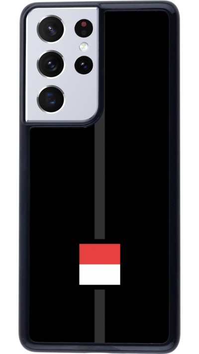 Samsung Galaxy S21 Ultra 5G Case Hülle - Kanton SO schwarz