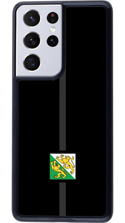Samsung Galaxy S21 Ultra 5G Case Hülle - Kanton TG schwarz
