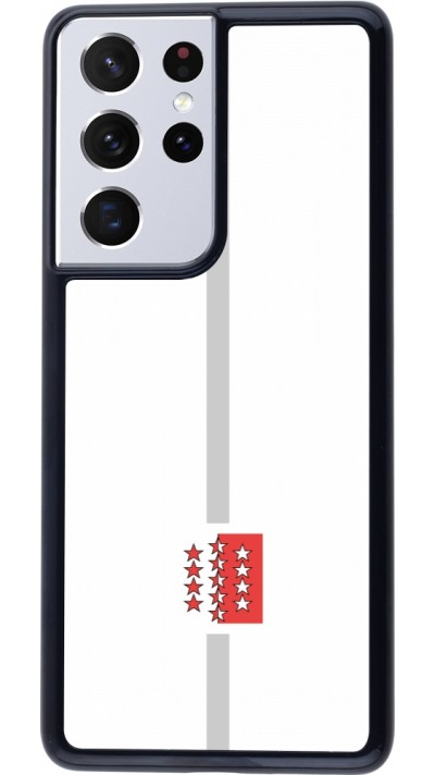 Samsung Galaxy S21 Ultra 5G Case Hülle - Kanton VS weiss