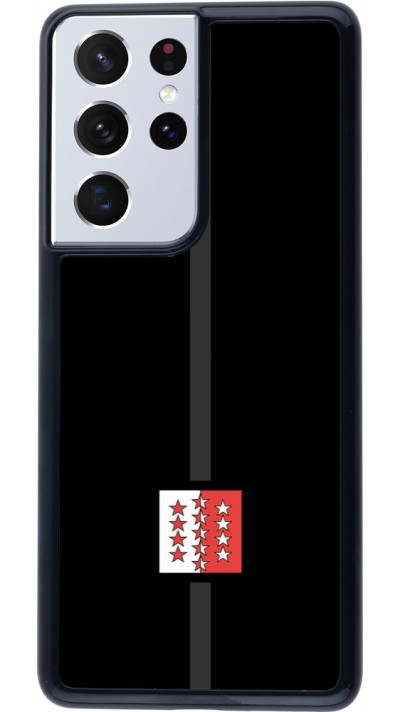 Samsung Galaxy S21 Ultra 5G Case Hülle - Kanton VS schwarz