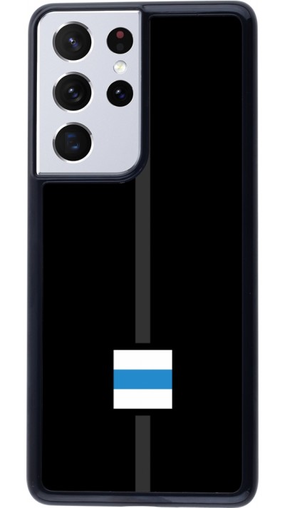 Samsung Galaxy S21 Ultra 5G Case Hülle - Kanton ZG schwarz