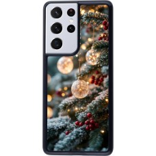 Coque Samsung Galaxy S21 Ultra 5G - Christmas 25 Xmas Decorated Tree