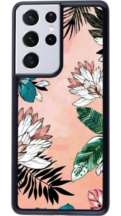 Samsung Galaxy S21 Ultra 5G Case Hülle - Flowers Artprint