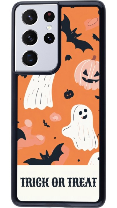 Samsung Galaxy S21 Ultra 5G Case Hülle - Halloween 2025 Trick treat Samsung Galaxy S21 Ultra 5G Case Hülle - Halloween 2025 Trick treat