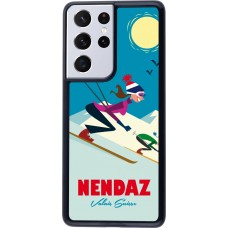 Samsung Galaxy S21 Ultra 5G Case Hülle - Nendaz Ski Downhill
