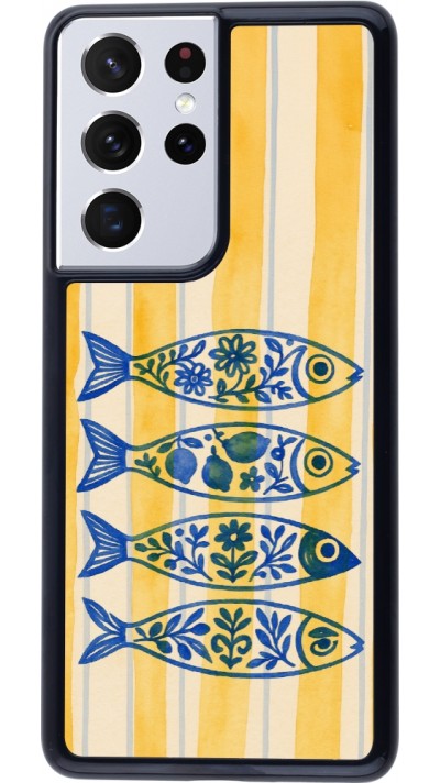 Samsung Galaxy S21 Ultra 5G Case Hülle - Portuguese fish 2026