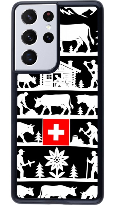 Samsung Galaxy S21 Ultra 5G Case Hülle - Poya Schweiz 1 schwarz