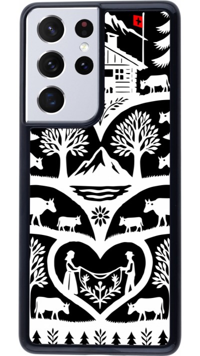 Samsung Galaxy S21 Ultra 5G Case Hülle - Poya Schweiz 2 schwarz