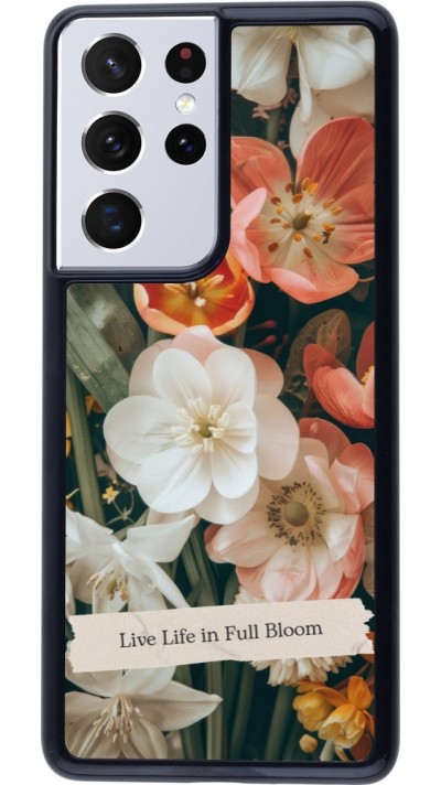 Samsung Galaxy S21 Ultra 5G Case Hülle - Full Bloom Spring 2026