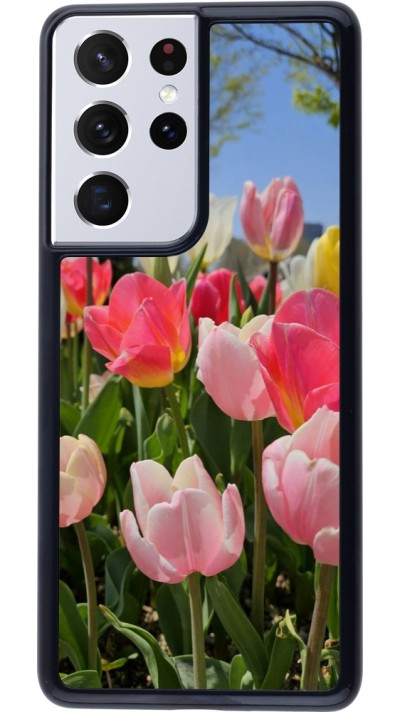 Samsung Galaxy S21 Ultra 5G Case Hülle - Tulips Spring 2026