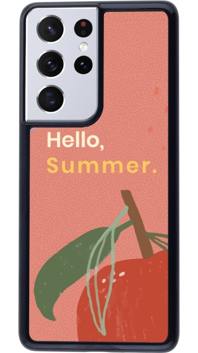 Samsung Galaxy S21 Ultra 5G Case Hülle - Summer 2025 Hello summer