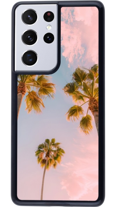 Samsung Galaxy S21 Ultra 5G Case Hülle - Summer 2025 Palmiers