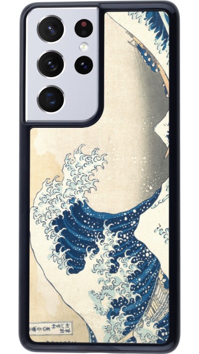 Samsung Galaxy S21 Ultra 5G Case Hülle - Kunstbild - Die große Welle vor Kanagawa - Hokusai