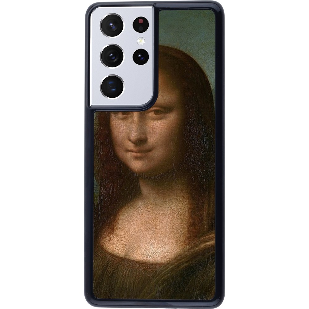 Samsung Galaxy S21 Ultra 5G Case Hülle - Kunstbild - Mona Lisa - Leonardo de Vinci