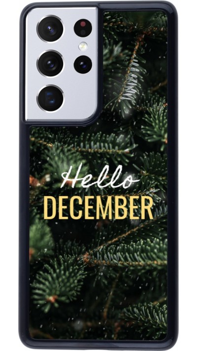 Coque Samsung Galaxy S21 Ultra 5G - Winter 25 Winter hello december