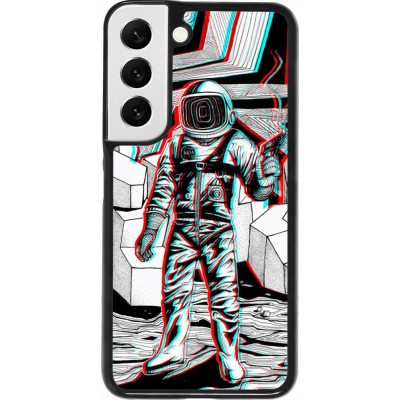 Hülle Samsung Galaxy S22 - Anaglyph Astronaut
