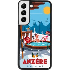 Samsung Galaxy S22 Case Hülle - Anzère Mountain Jacuzzi