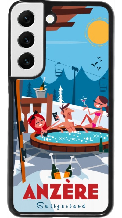 Samsung Galaxy S22 Case Hülle - Anzère Mountain Jacuzzi
