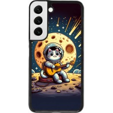Samsung Galaxy S22 Case Hülle - AstroKatze RockMond