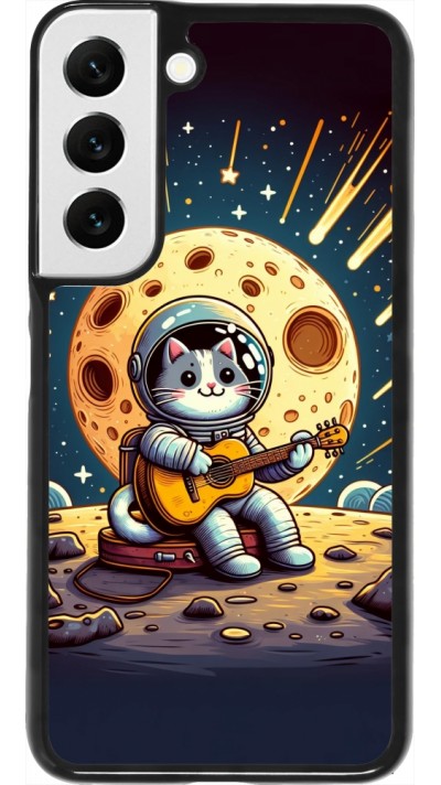 Samsung Galaxy S22 Case Hülle - AstroKatze RockMond