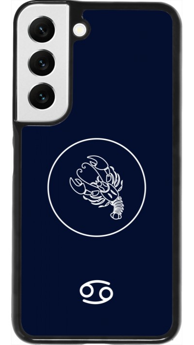 Samsung Galaxy S22 Case Hülle - Astrologie Krebs