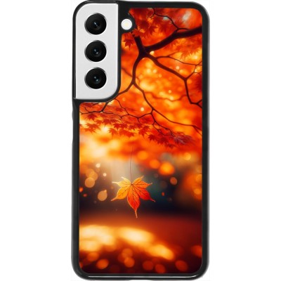 Samsung Galaxy S22 Case Hülle - Herbst Magisch Orange