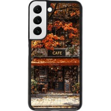 Samsung Galaxy S22 Case Hülle - Autumn 25 Coffee shop