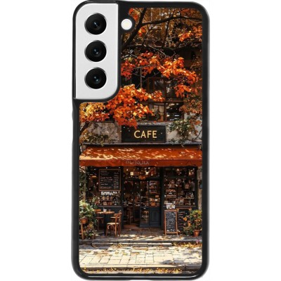 Samsung Galaxy S22 Case Hülle - Autumn 25 Coffee shop