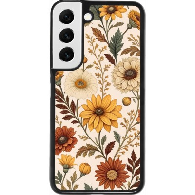 Samsung Galaxy S22 Case Hülle - Autumn 25 Flower pattern
