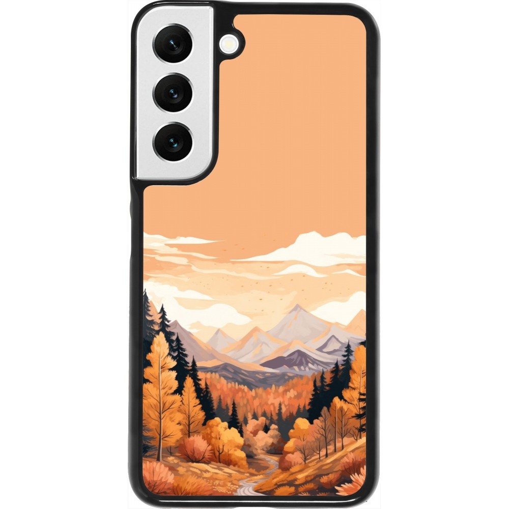 Samsung Galaxy S22 Case Hülle - Autumn 25 Mountains