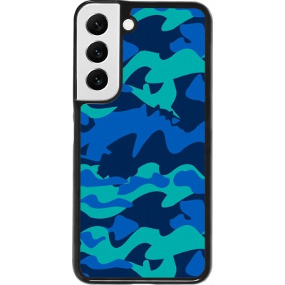 Hülle Samsung Galaxy S22 - Camo Blue