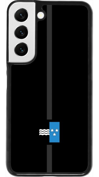 Samsung Galaxy S22 Case Hülle - Kanton AG schwarz