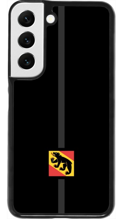 Samsung Galaxy S22 Case Hülle - Kanton BE schwarz