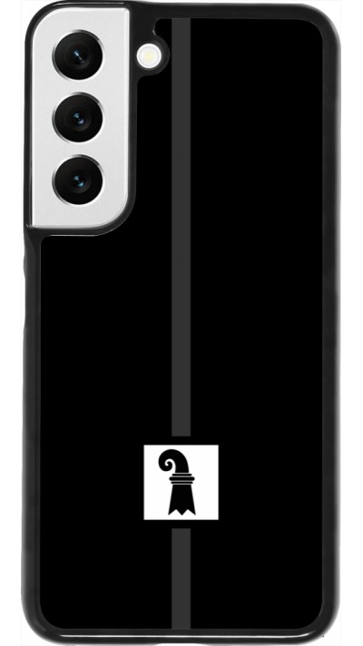 Samsung Galaxy S22 Case Hülle - Kanton BS schwarz