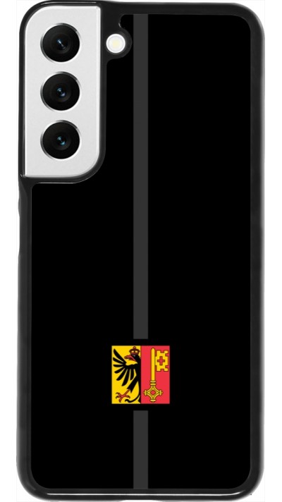 Samsung Galaxy S22 Case Hülle - Kanton GE schwarz