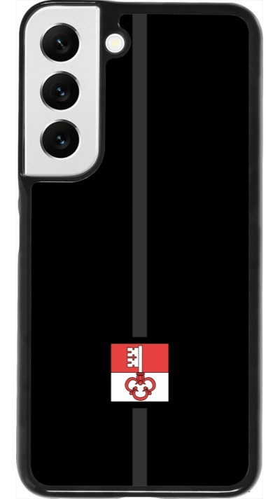 Samsung Galaxy S22 Case Hülle - Kanton OW schwarz