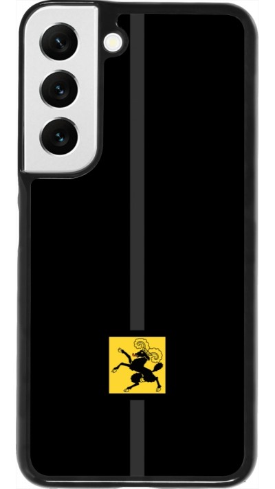 Samsung Galaxy S22 Case Hülle - Kanton SH schwarz