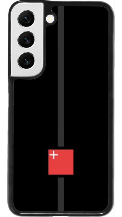Samsung Galaxy S22 Case Hülle - Kanton SZ schwarz