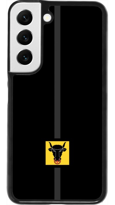 Samsung Galaxy S22 Case Hülle - Kanton UR schwarz