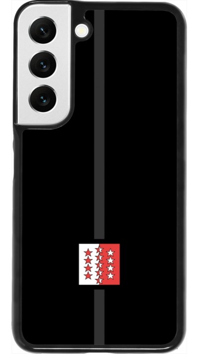 Samsung Galaxy S22 Case Hülle - Kanton VS schwarz